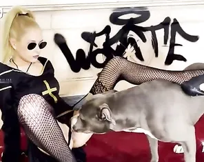 Donna - Nun so Deep. Art of zoo porn